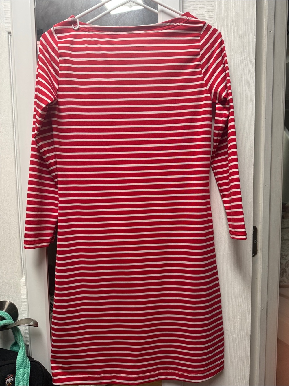 Vineyard Vines Red and White Striped Dress - Picture 4 of 5